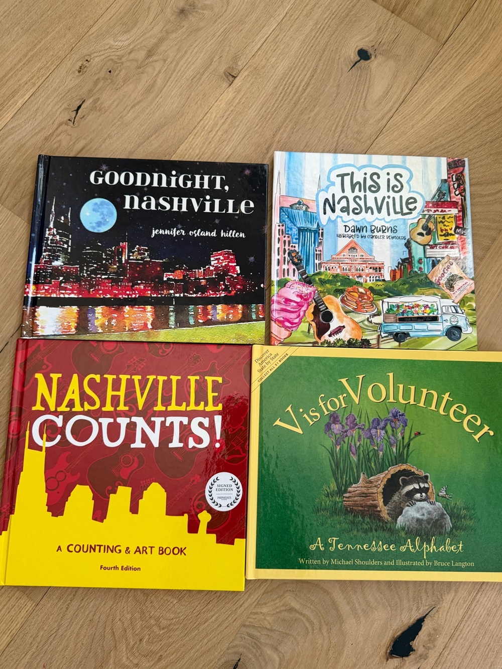 Nashville Kids Book Bundle – 2 Signed, 4 Total